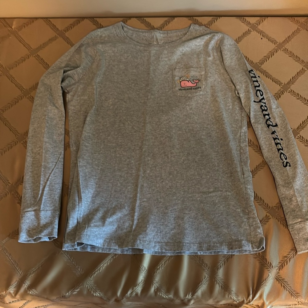 Happy New Year Vineyard Vines Graphic Long Sleeve T-Shirt